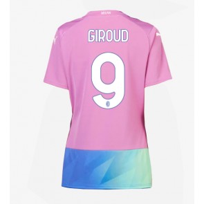 AC Milan Olivier Giroud #9 Tredjetröja Dam 2023-24 Kortärmad